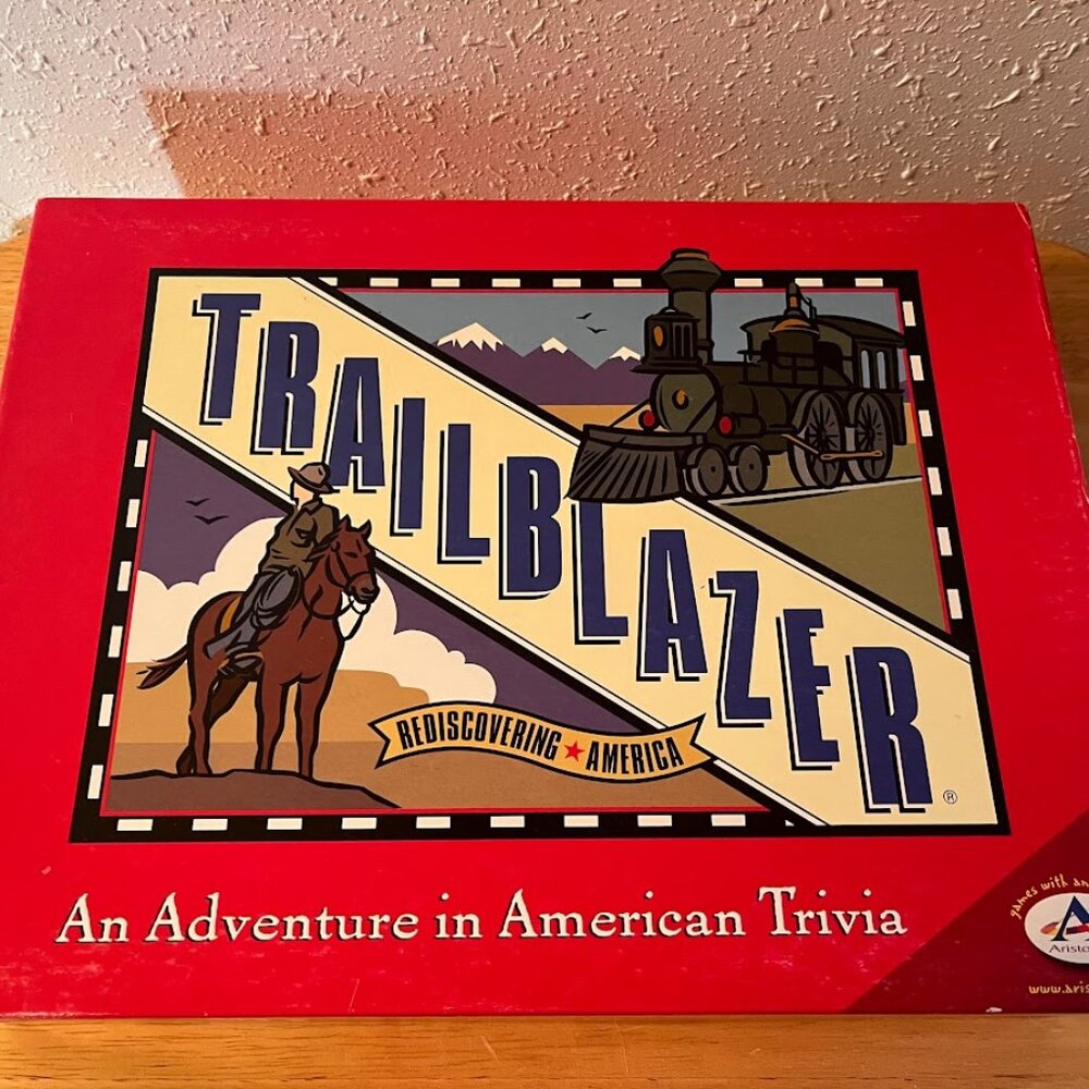 Trailblazer Trivia Board Game, Aristoplay, 2004